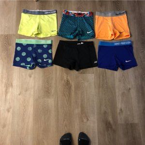 1 Med 5 Small Nike Pro and New Balance Spandex